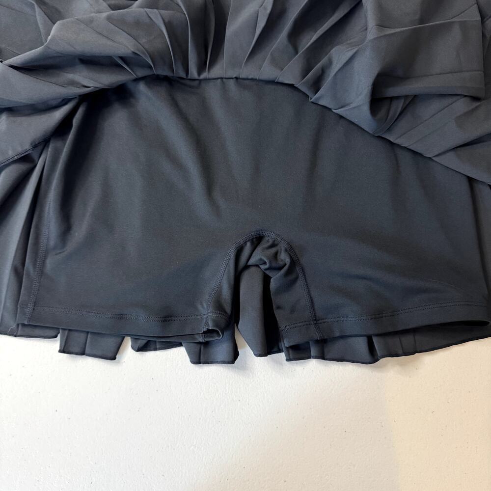 Nike Black Victory Court Tennis Skirt Size Medium Women's 13 inches - Picture 3 of 6
